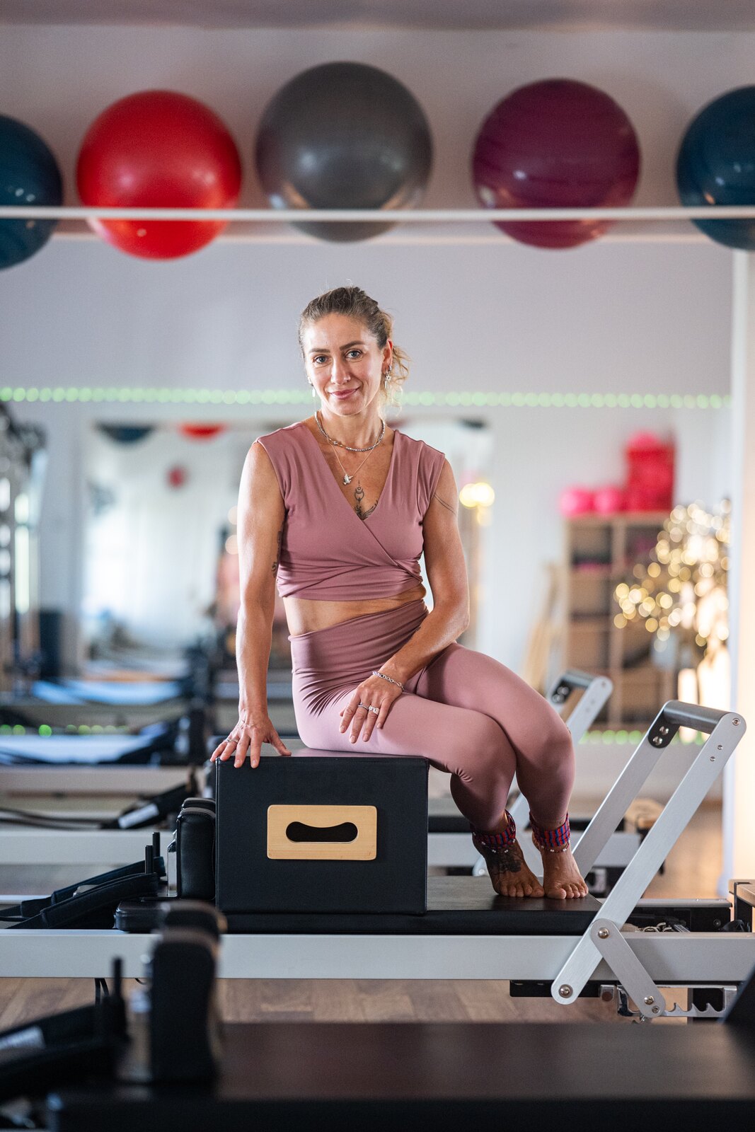 Ivana Glavaš u dvorani studija In the Pink